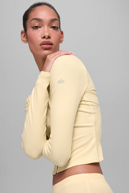 Alo Yoga Women'S Dreamlight Long Sleeve Top