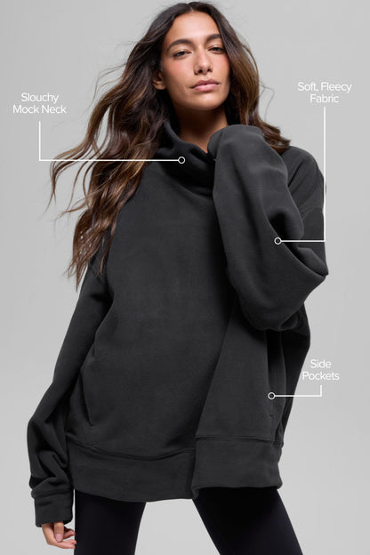 Alo Yoga Women'S Polar Fleece Hazy Pullover