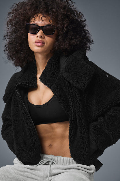 Alo Yoga Women'S Foxy Sherpa Jacket