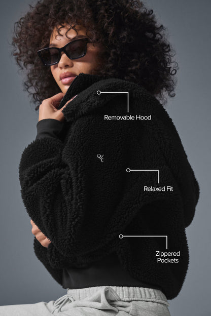 Alo Yoga Women'S Foxy Sherpa Jacket