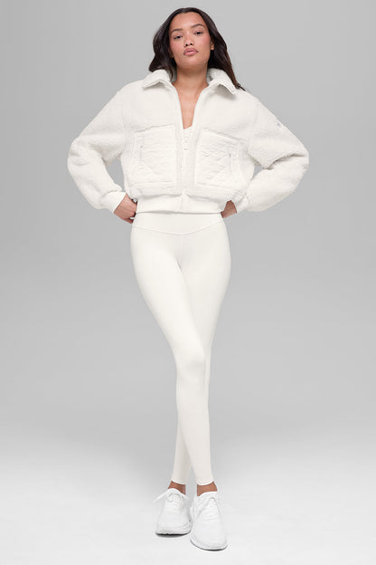 Alo Yoga Women'S Sherpa Edge Bomber