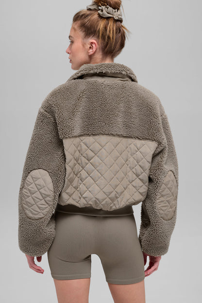 Alo Yoga Women'S Sherpa Edge Bomber