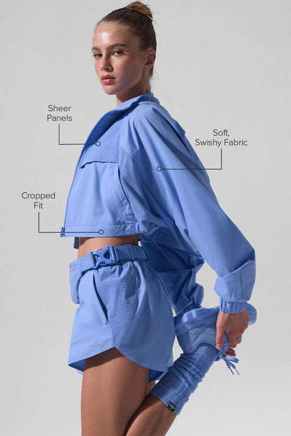 Alo Yoga Women'S Cropped Playmaker Jacket