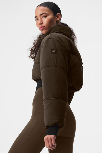 Alo Yoga Women'S Main Act Corset Puffer