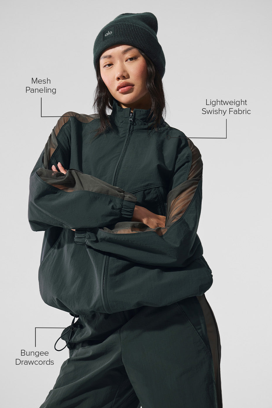 Alo Yoga Origin Full-Zip Track Jacket – Kicks Machine