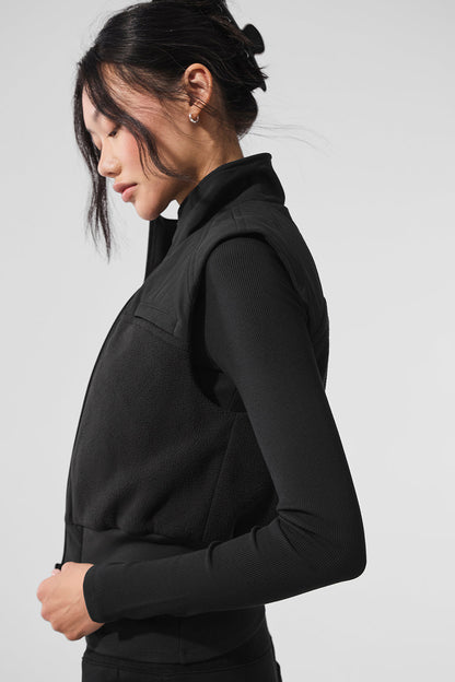 Alo Yoga Women'S Polar Fleece Wintry Mix Vest