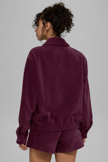 Alo Yoga Women'S Micro Corduroy On Duty Jacket