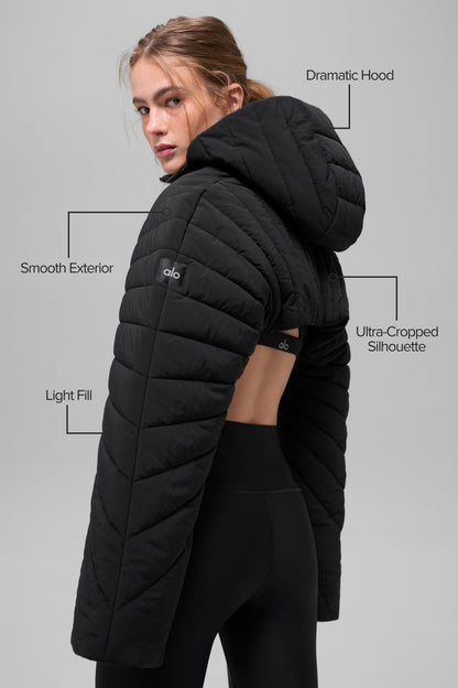 Alo Yoga Women'S Quilted Starlight Puffer Shrug