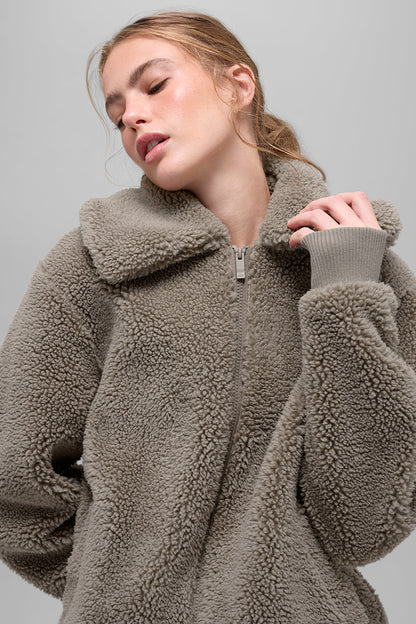 Alo Yoga Women'S Sherpa Downtown Jacket
