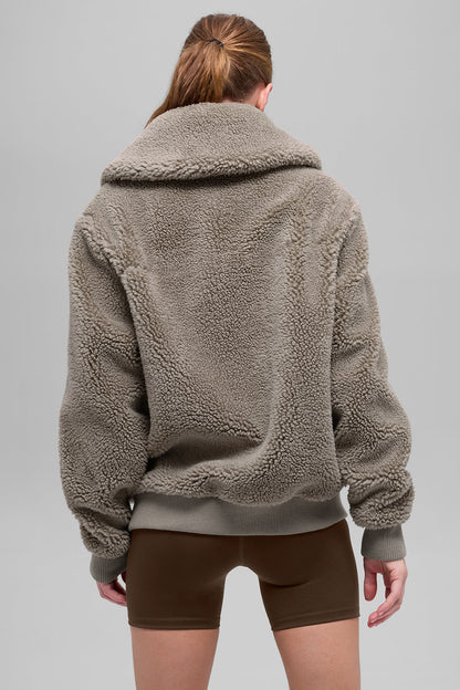 Alo Yoga Women'S Sherpa Downtown Jacket