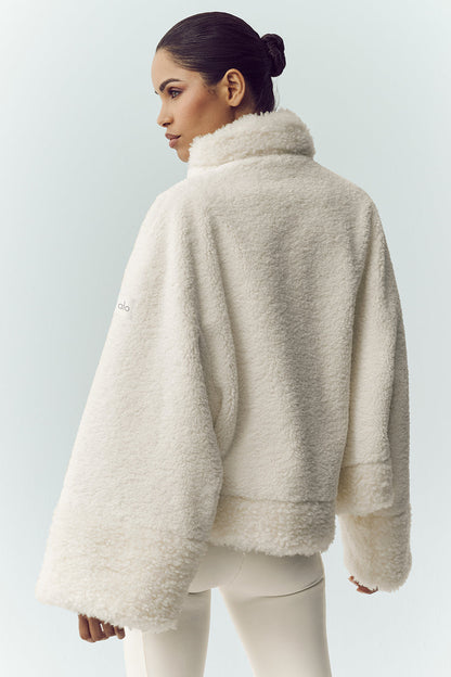 Alo Yoga Women'S Sherpa Fireside Bomber