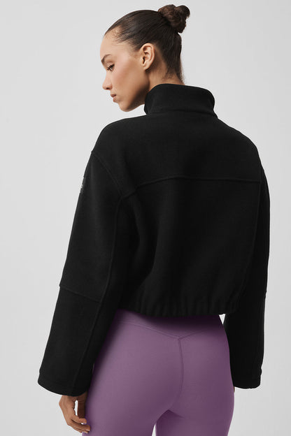 Alo Yoga Women'S Double Face Wool City Girl Jacket