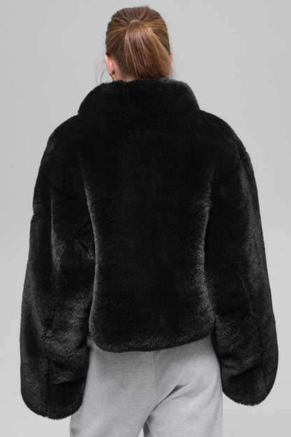 Alo Yoga Women'S Faux Fur Allure Jacket