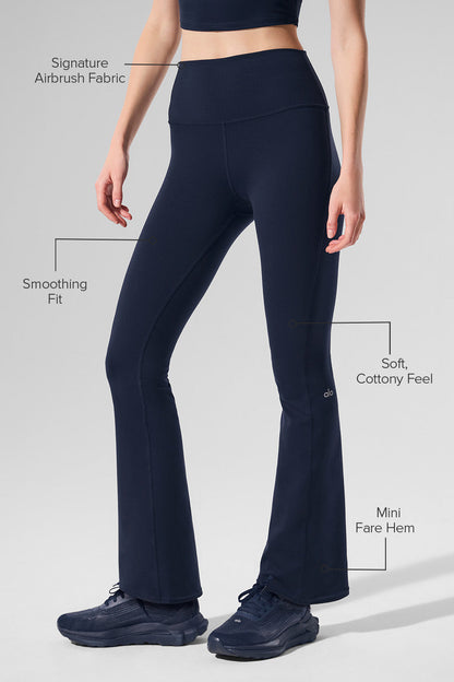 Alo Yoga Women'S Airbrush High-Waist 7/8 Bootcut Legging