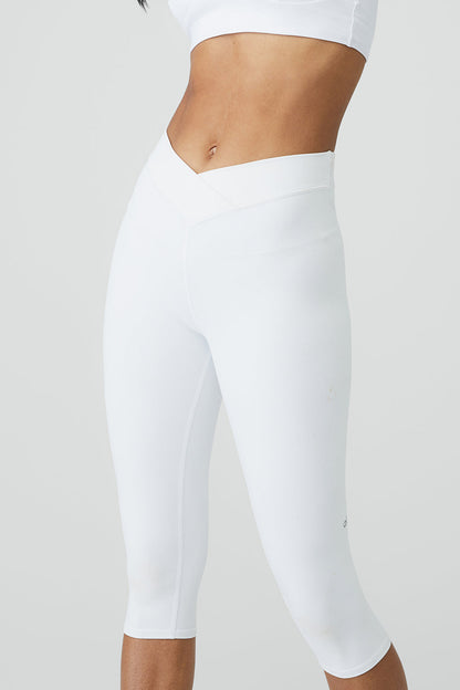 Alo Yoga Women'S Airbrush V-Cut Define Capri