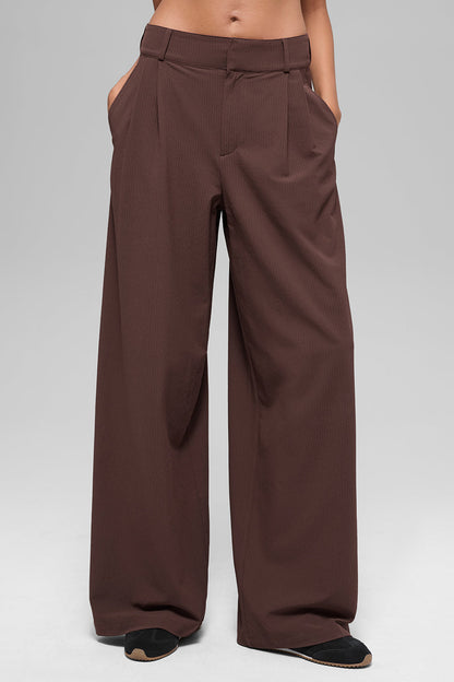 Alo Yoga Women'S High-Waist Dreamscape Trouser (Long)