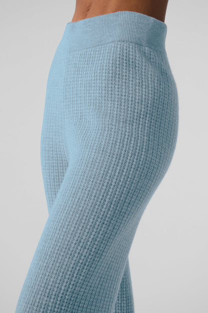 Alo Yoga Women'S Cashmere High-Waist Plush Waffle Pant