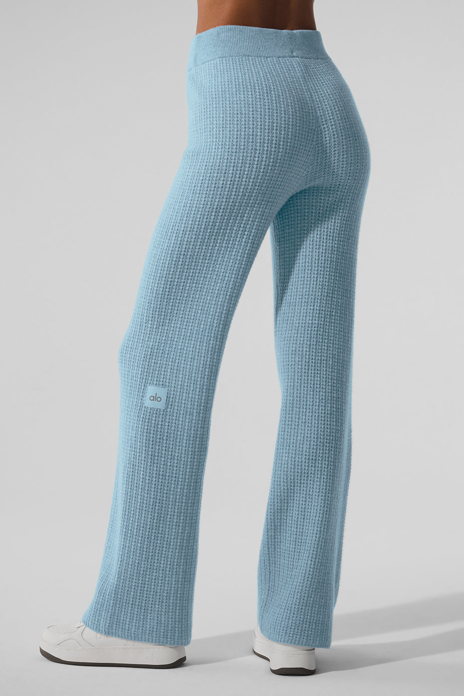 Alo Yoga Women'S Cashmere High-Waist Plush Waffle Pant