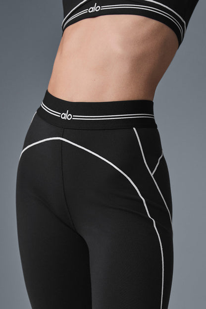 Alo Yoga Women'S Airbrush High-Waist Heart Throb Legging