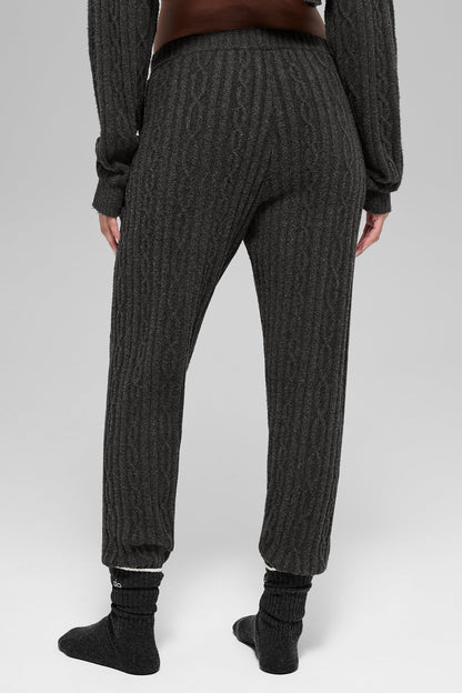 Alo Yoga Women'S Cable Knit Winter Bliss Pant
