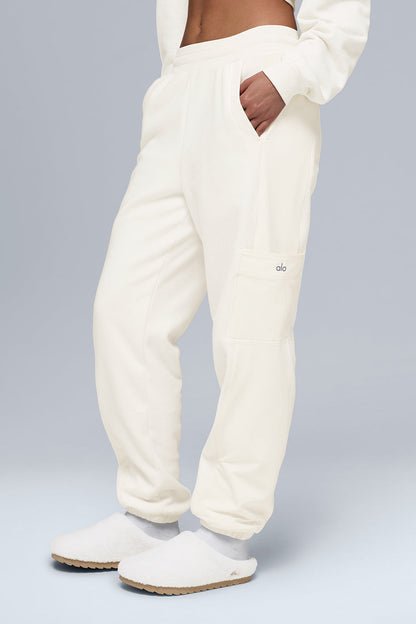 Alo Yoga Women'S Polar Fleece Wintry Mix Pant