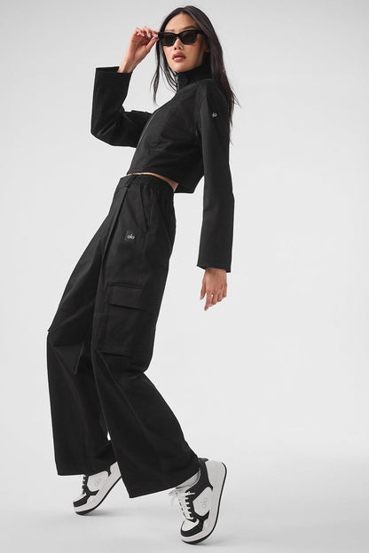 Alo Yoga Women'S High-Waist Night Out Cargo Trouser