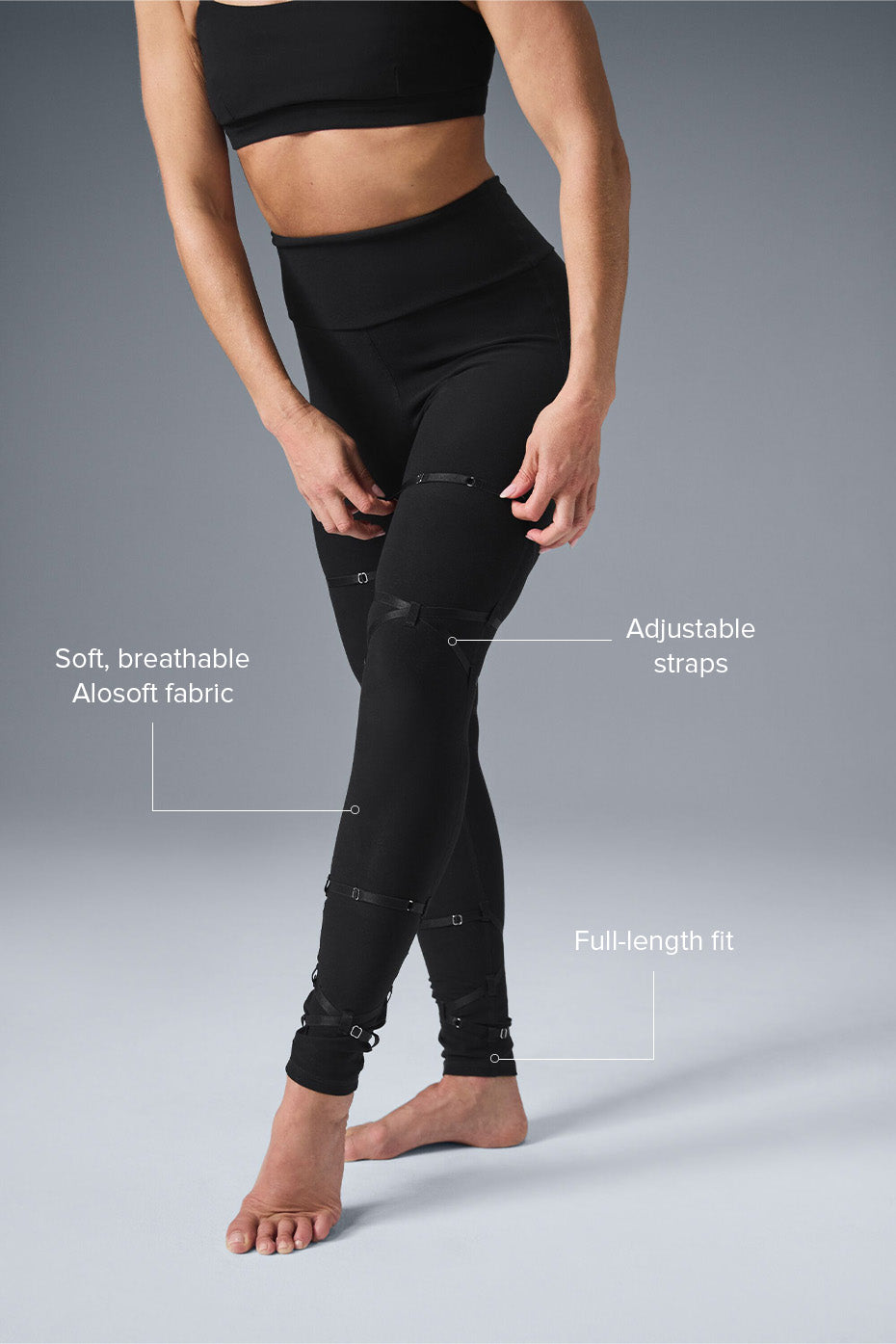 Alo Yoga Women'S Alosoft High-Waist Spotlight Legging