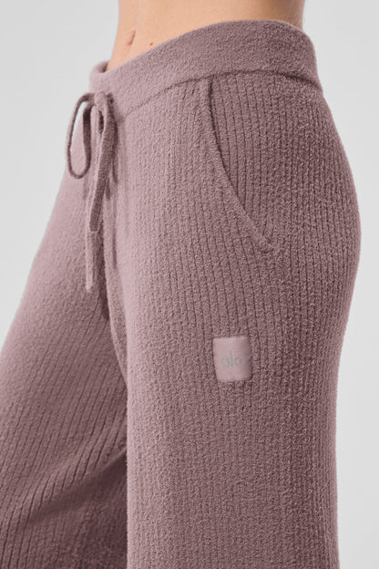 Alo Yoga Snuggle Up Sweater High-Waist Wide Leg Pant