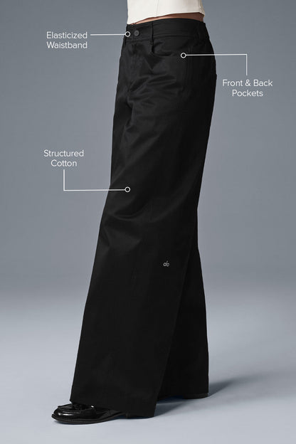 Alo Yoga Women'S Wanderlust Wide Leg Trouser