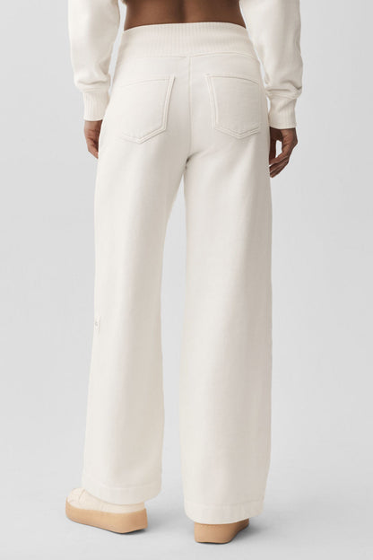 Alo Yoga Women'S Serenity Wide Leg Sweatpant