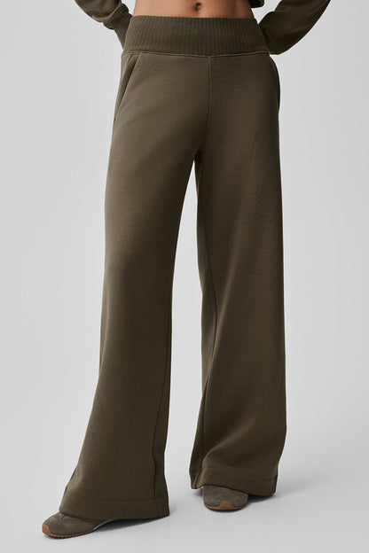 Alo Yoga Women'S Serenity Wide Leg Sweatpant