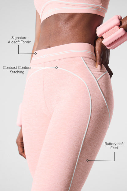 Alo Yoga Alosoft High-Waist Heart Throb Legging