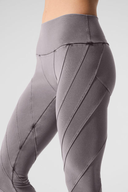Alo Yoga Washed Alosoft High-Waist Sunray Legging