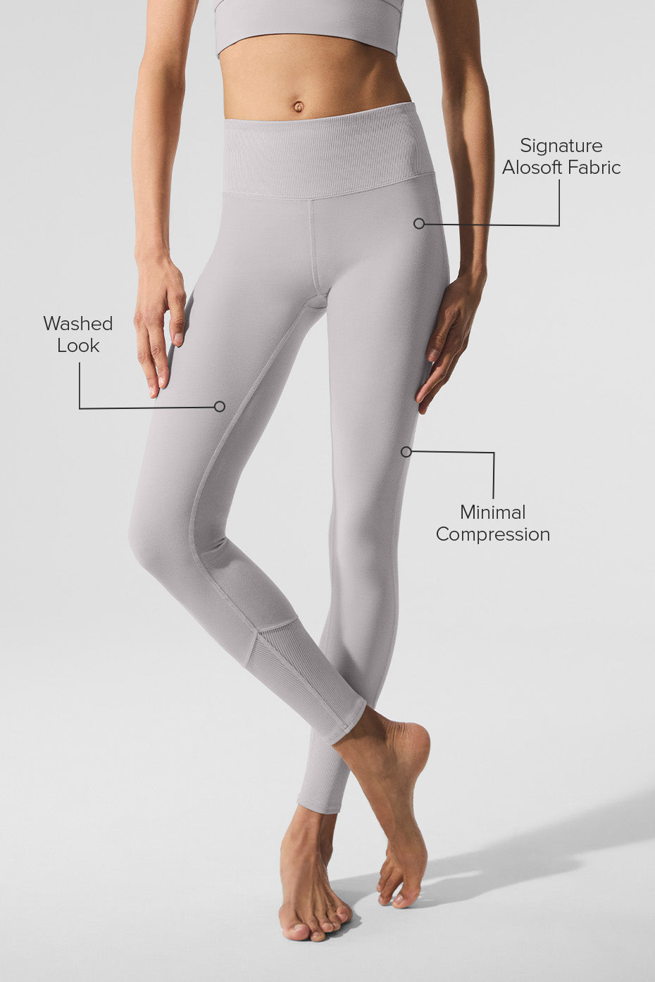 Alo Yoga Women'S High-Waist Alosoft Lounge Legging