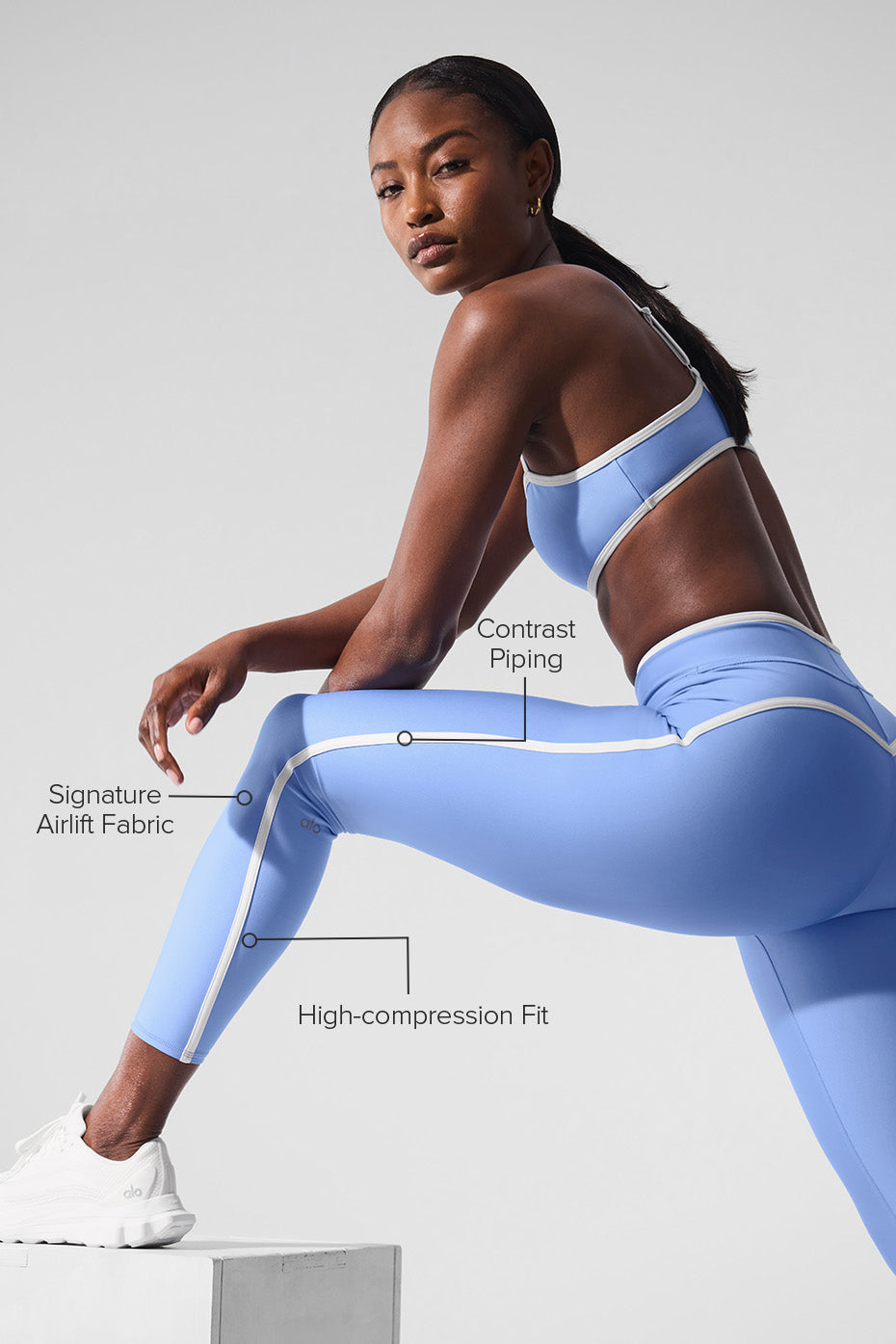 Alo Yoga Women'S Airlift High Waist Charger 7/8 Legging