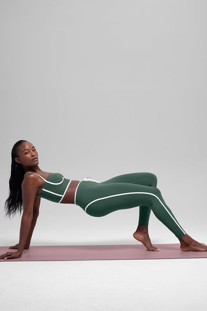 Alo Yoga Women'S Airbrush High-Waist Race Pace 7/8 Legging