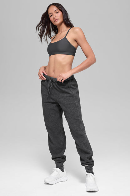 Alo Yoga Women'S Polar Fleece High-Waist Retreat Jogger