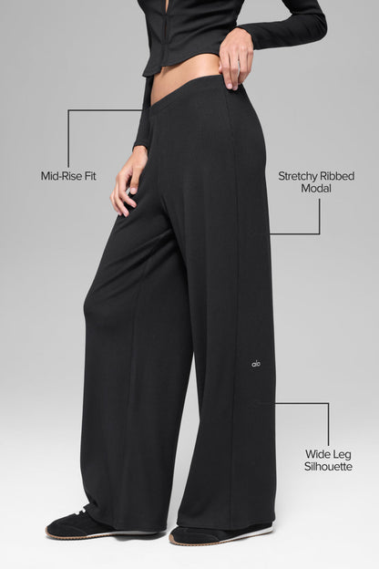 Alo Yoga Women'S Mid-Rise Dreamlight Straight Pant