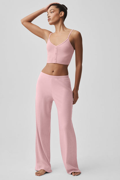 Alo Yoga Women'S Mid-Rise Dreamlight Straight Pant