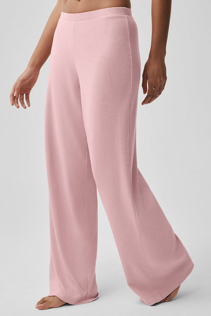 Alo Yoga Women'S Mid-Rise Dreamlight Straight Pant