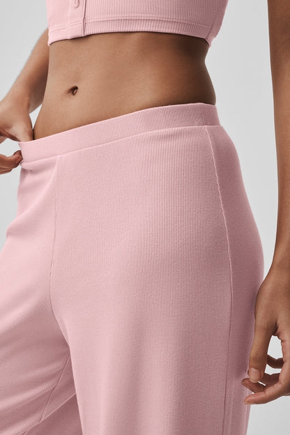 Alo Yoga Women'S Mid-Rise Dreamlight Straight Pant