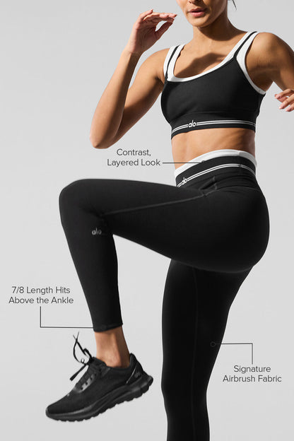 Alo Yoga Women'S Airbrush High-Waist 7/8 Better Together Legging