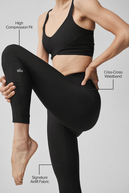 Alo Yoga Women'S Airlift High-Waist 7/8 Horizon Legging
