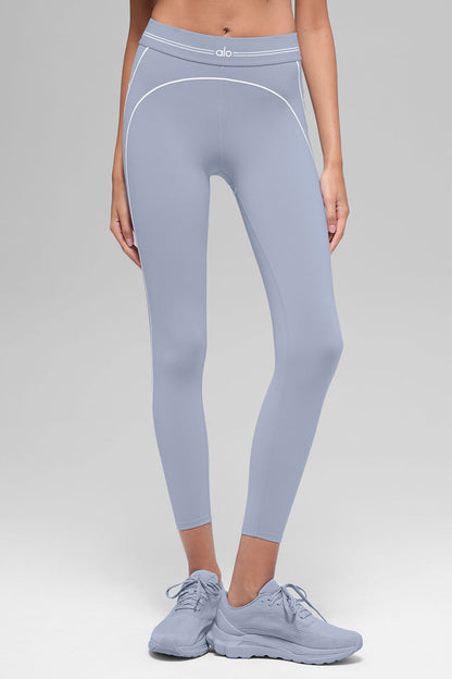 Alo Yoga Women'S Airbrush High-Waist 7/8 Heart Throb Legging