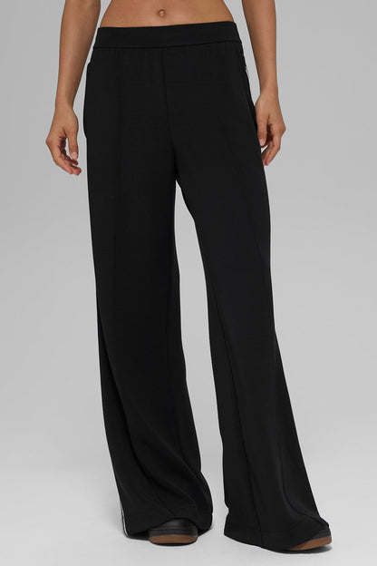 Alo Yoga Women'S Track Star Wide Leg Pant (Long)