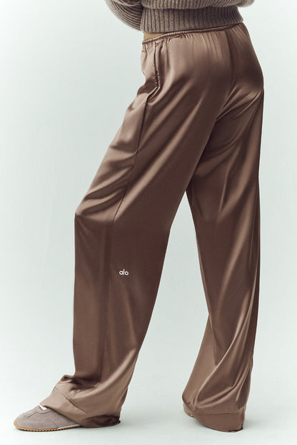 Alo Yoga Women'S Silk Luminous Pant (Long)