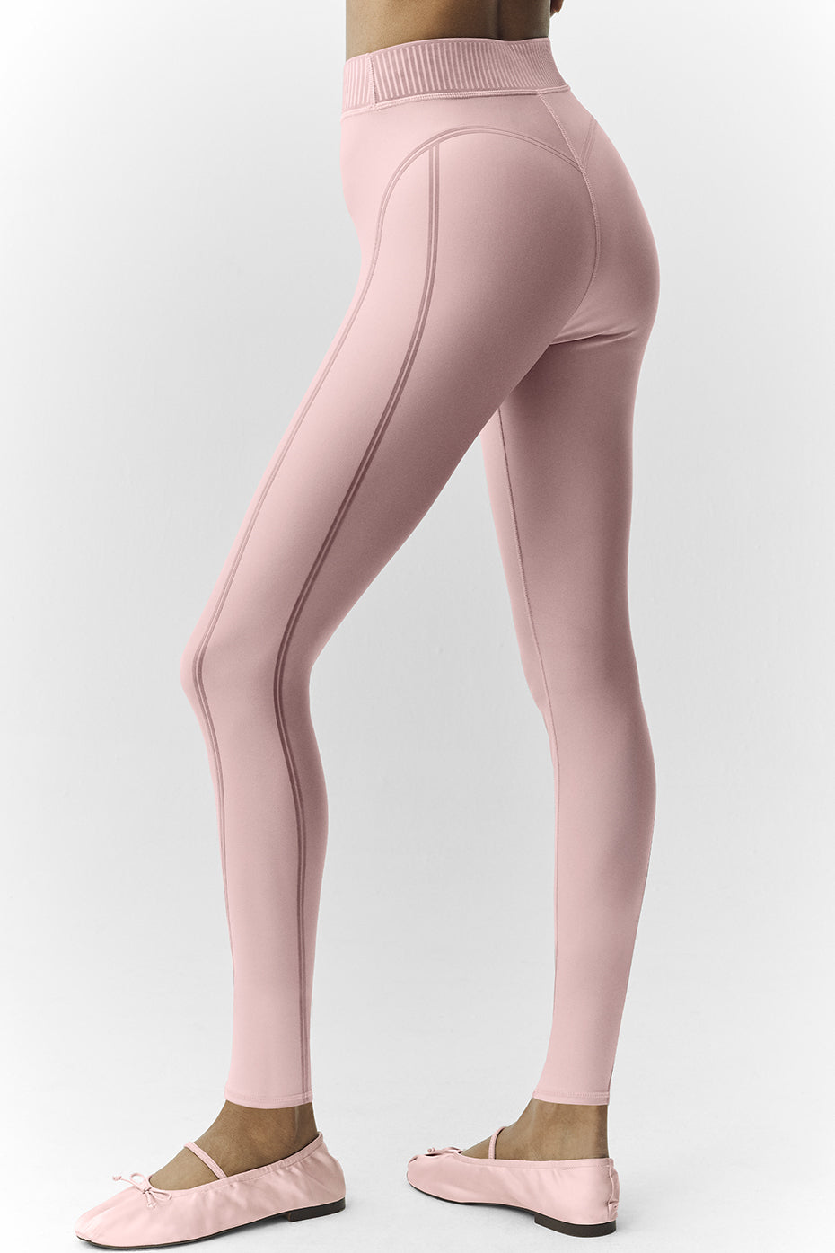Alo Yoga Women'S Airlift Line Up Mirage 7/8 Legging