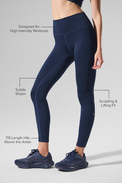 Alo Yoga Women'S 7/8 High-Waist Airlift Legging