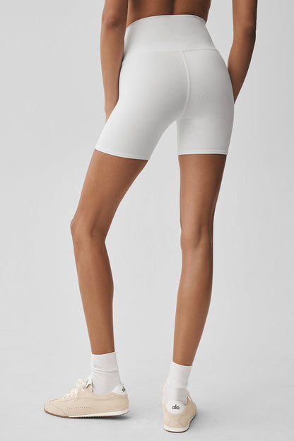 Alo Yoga Women'S 5" Airbrush High-Waist Biker Short