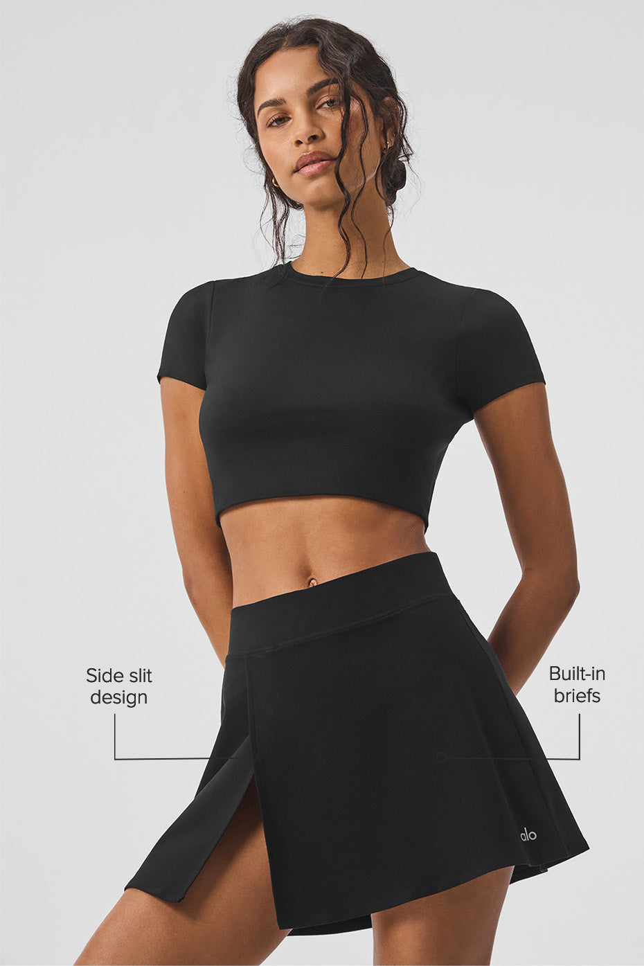 Alo Yoga Women'S Alosoft Backspin Skirt